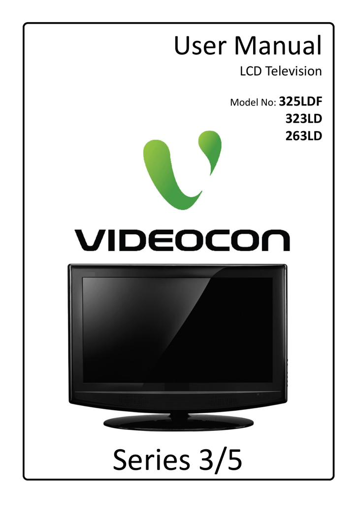 LCD TV User manual 