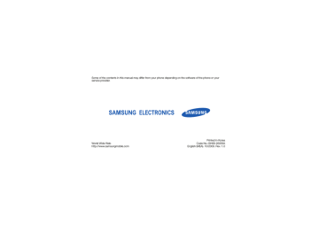Samsung B3410 Star Pink User manual | Manualzz
