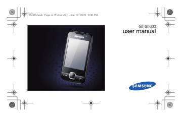 Samsung Gt S5600 User Manual User Manual Manualzz