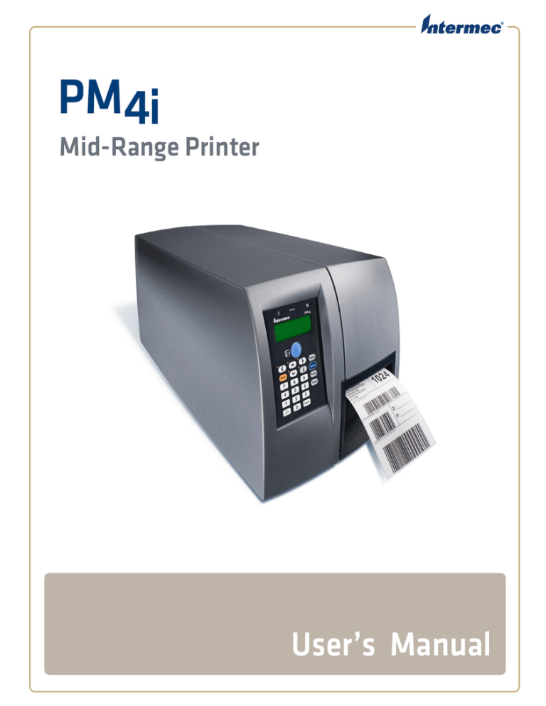 intermec printer pm4i