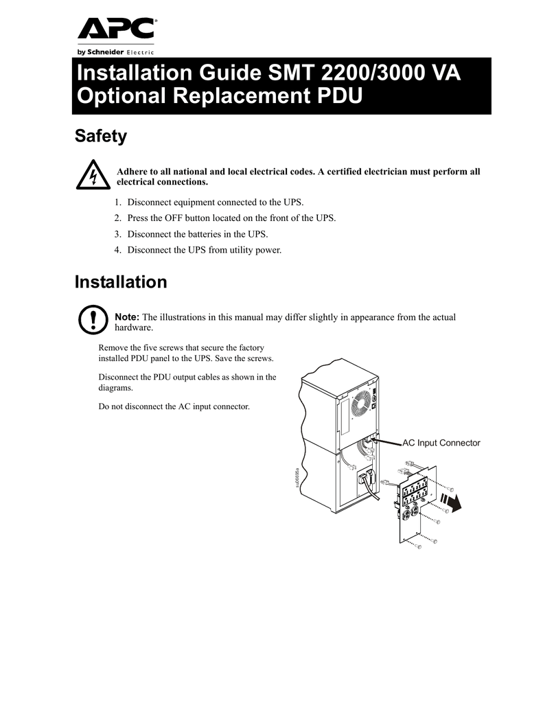 Uninterruptible Power Supply Wiring Diagram