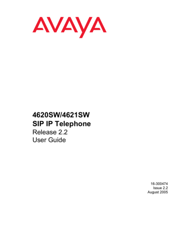 Avaya 4621SW User guide | Manualzz