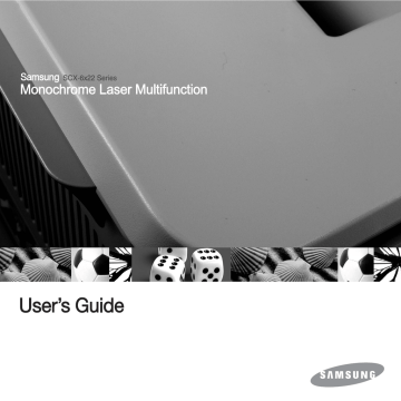 Samsung SCX-6322DN Specification User guide | Manualzz