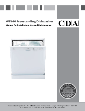 cda wc370 dishwasher