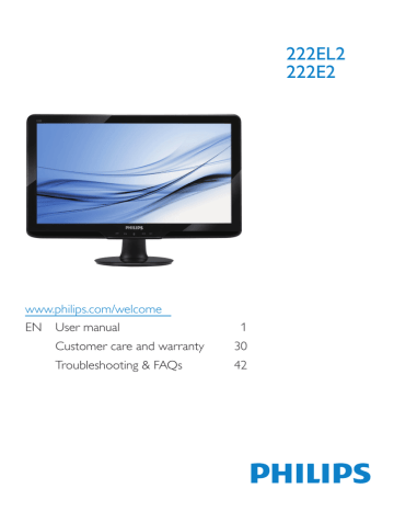 Philips 222E2SB/00 User manual User manual | Manualzz