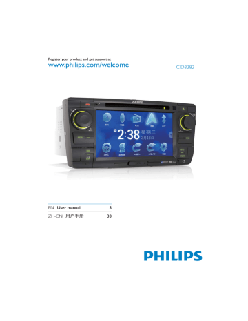 Philips Car entertainment system CID3282 User manual | Manualzz