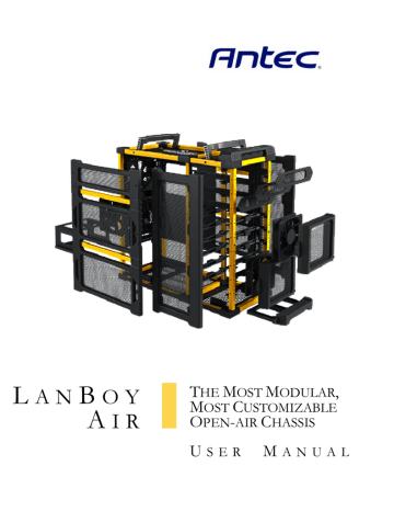 Antec LanBoy Air Blue User manual | Manualzz