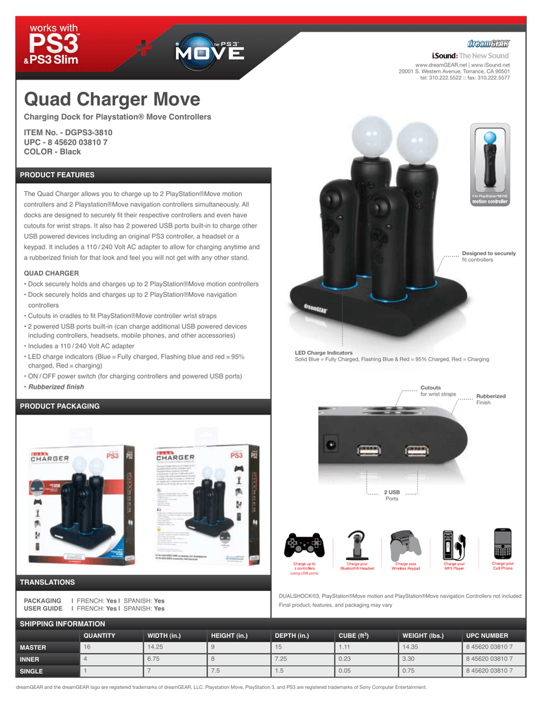 ps3 move charger