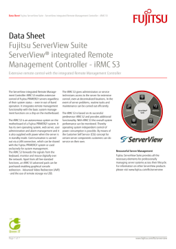 Fujitsu S26361-F1790-L242 network management software Datasheet