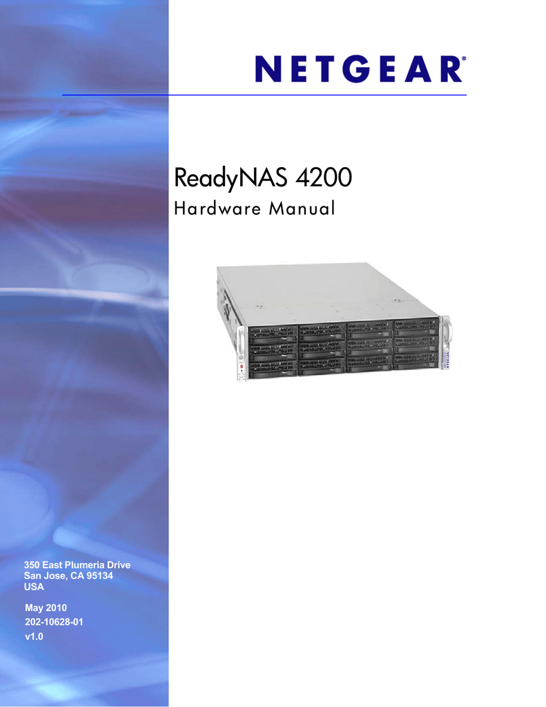 Netgear Readynas 40 User Manual Manualzz