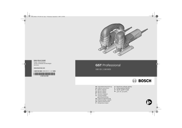 Bosch GST 150 CE Professional Operating instructions | Manualzz