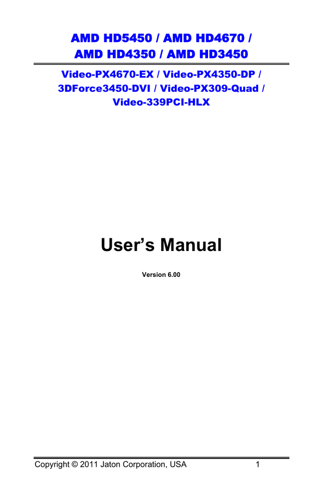ati radeon hd 3450 manual ati radeon hd 3450 manual