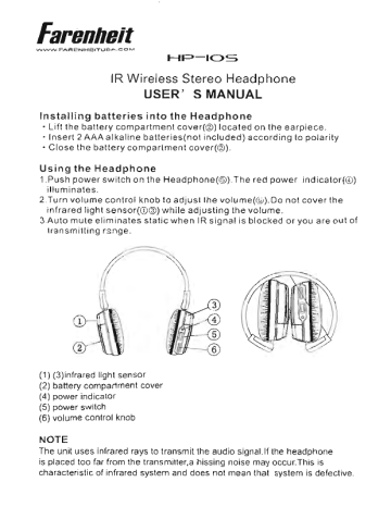 Power Acoustik HP-10S headset | Manualzz