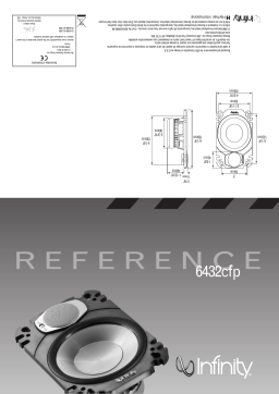 Infinity REF6432CFP car speaker Specification