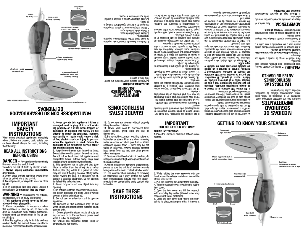 conair steamer gs23