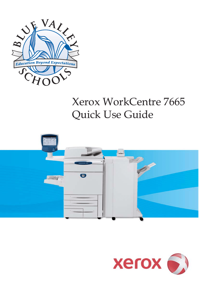 xerox workcentre 7665