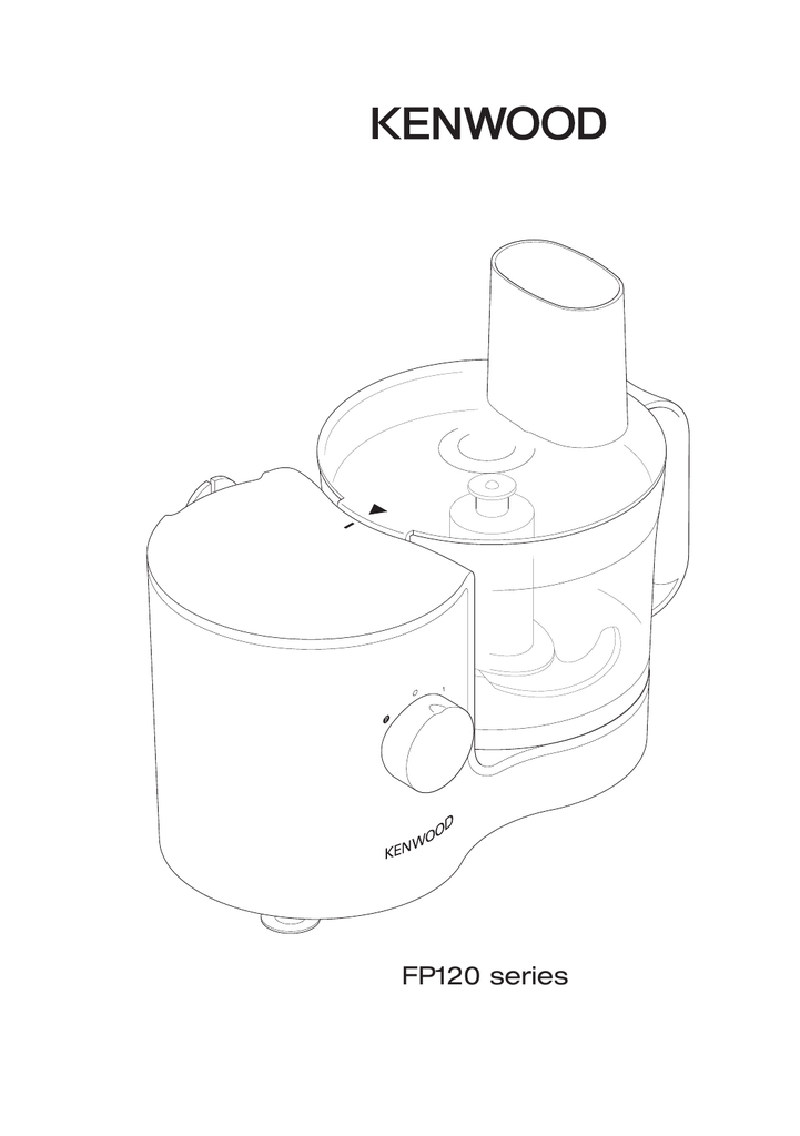 User manual Kenwood FP120 (English - 10 pages)