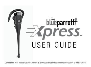 VXi BlueParrott Xpress User guide | Manualzz
