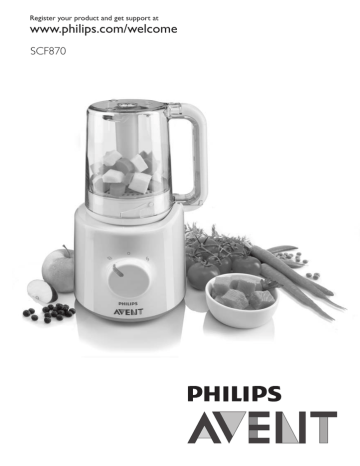 Philips AVENT SCF870/23 Ohjekirja | Manualzz
