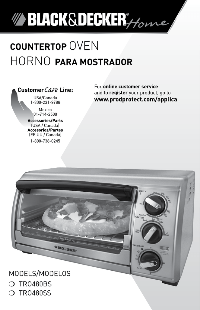 Applica TRO480BS, TRO480SS User manual Manualzz