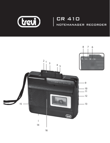 Trevi Cr 410 Manual Manualzz