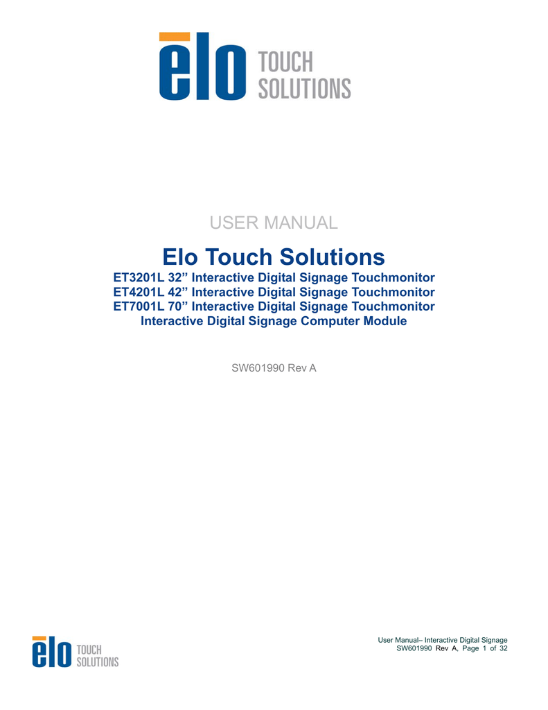 Elo touch input devices driver download for windows 10 64-bit