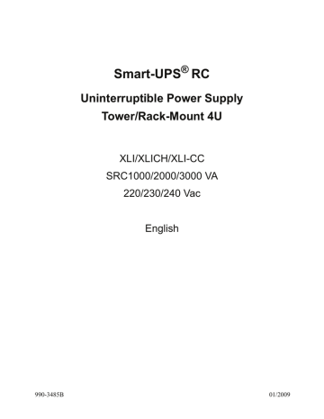 Apc Smart Ups Rc 3000va Smart Ups Rc 2000va User Manual Manualzz Apc Smart Ups Rc 3000va Smart Ups Rc 2000va User Manual Manualzz
