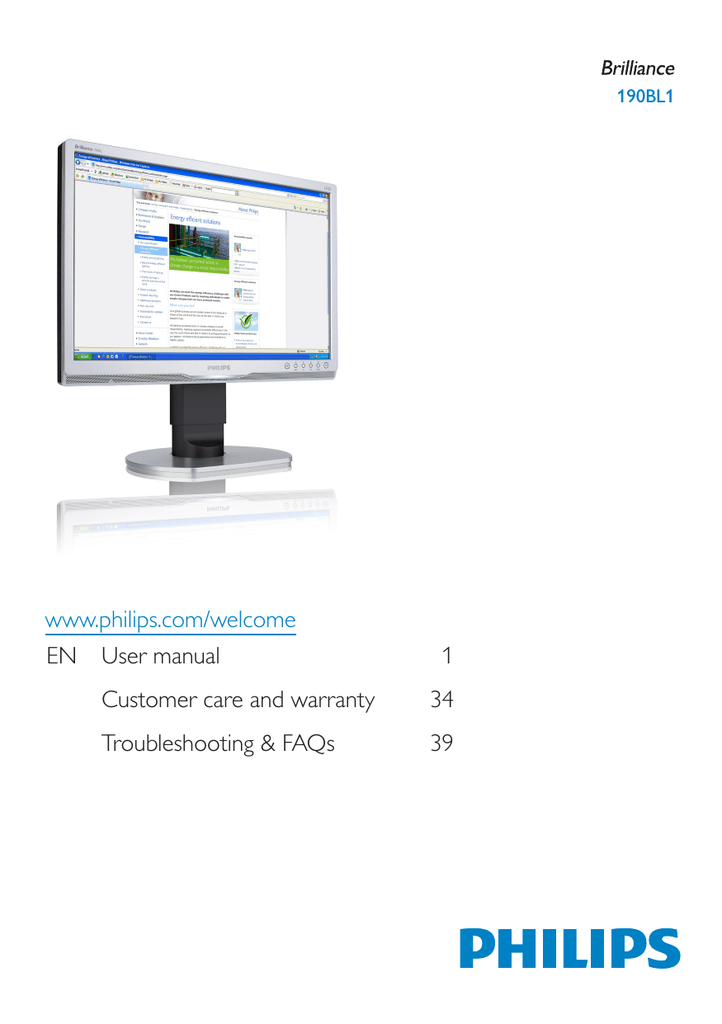 PHILIPS 209CL2SB00 LCD MONITOR DRIVER FOR PC