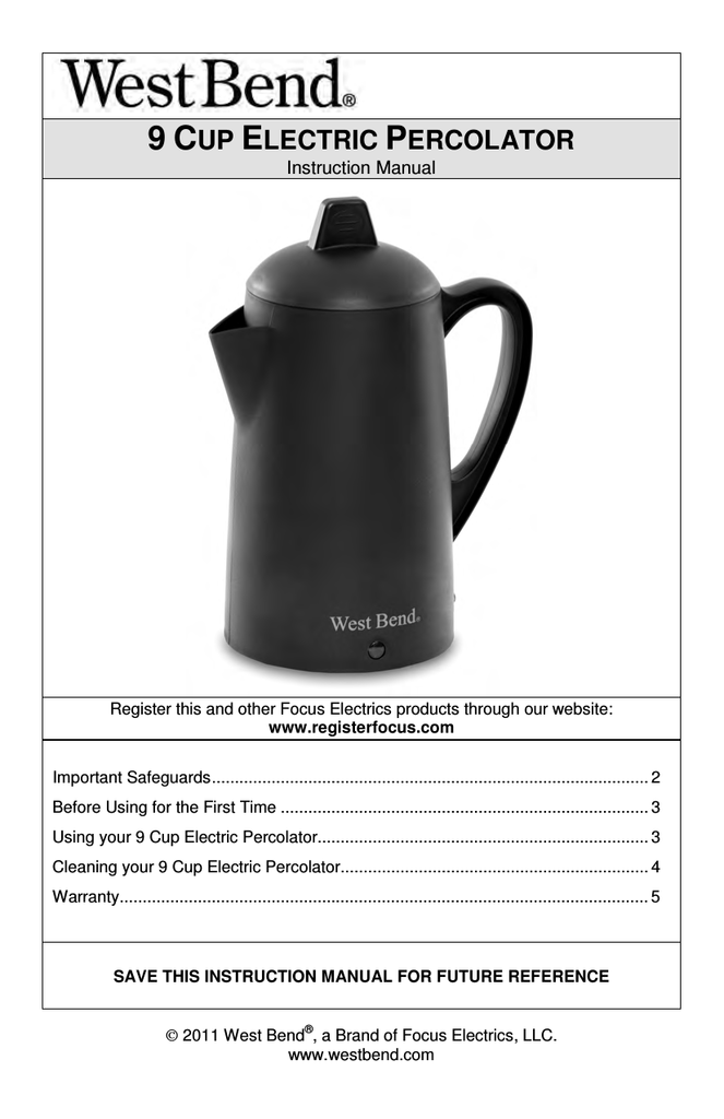West Bend Cafetera Comercial de 100 Tazas | Plateado - Photura Panamá