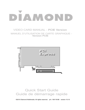 Diamond Multimedia 7750PE51G AMD Radeon HD7750 1GB graphics card Quick Start Guide | Manualzz