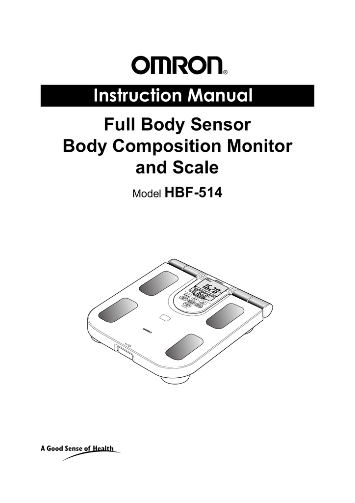 Omron Hbf-514c Full body Composition Sensing Monitor and Scale. Instruction manual. Упаковочный интернет from мануал. Full user manual online.