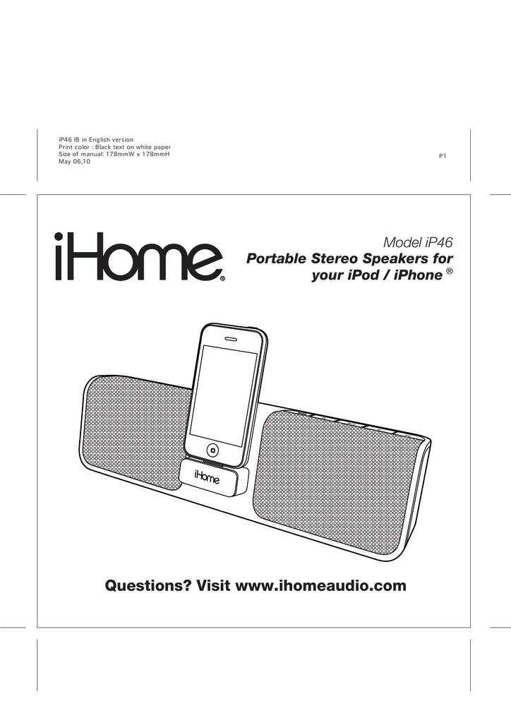 ihome ip46