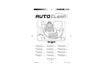 Dirt Devil M 277 Auto Clean M277 Owner S Manual Manualzz
