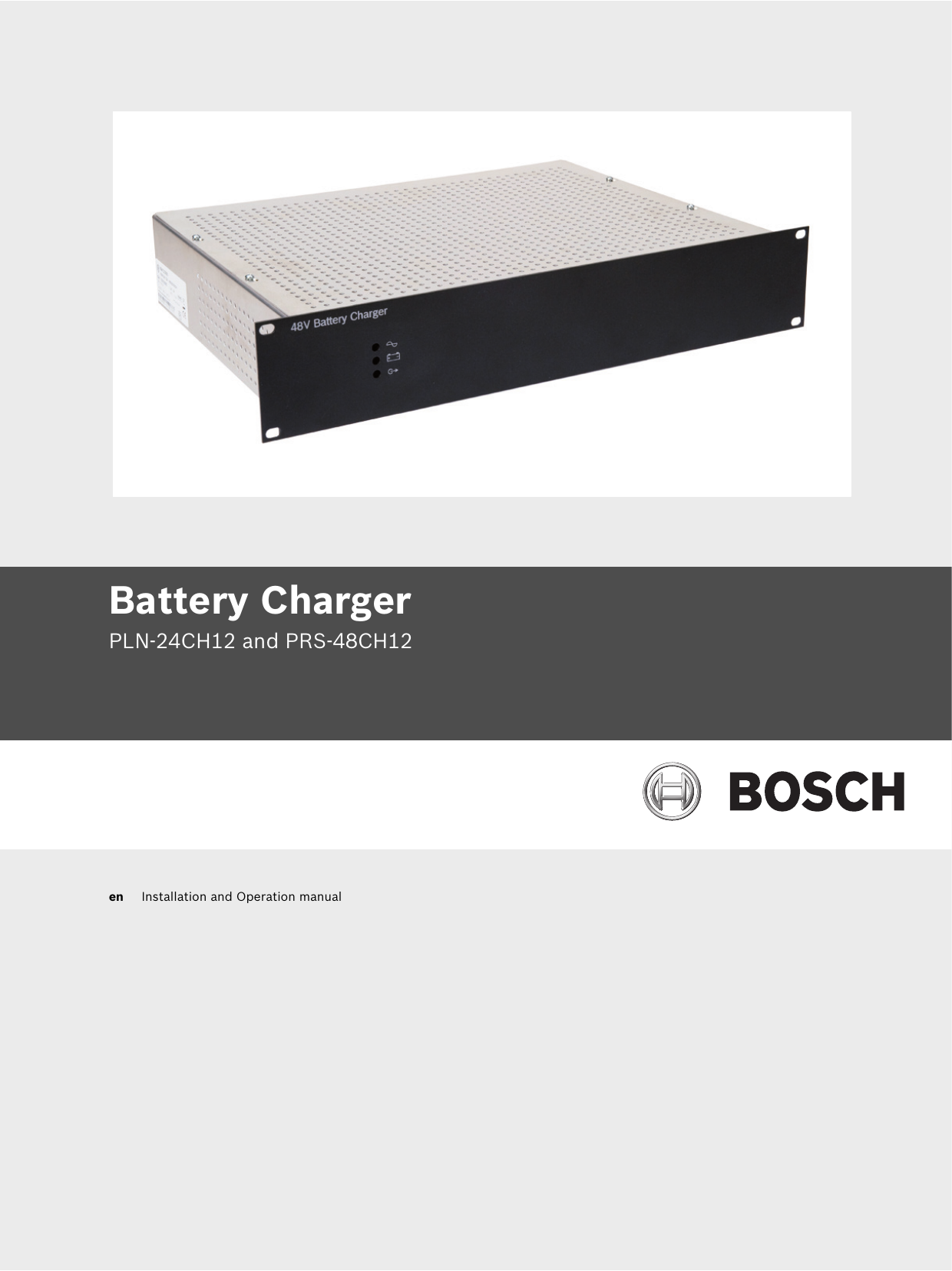 Bosch PLN‑24CH12 Specification Manualzz