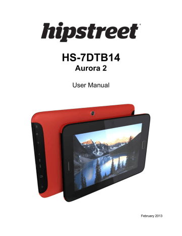 hipstreet flare 2 tablet manual