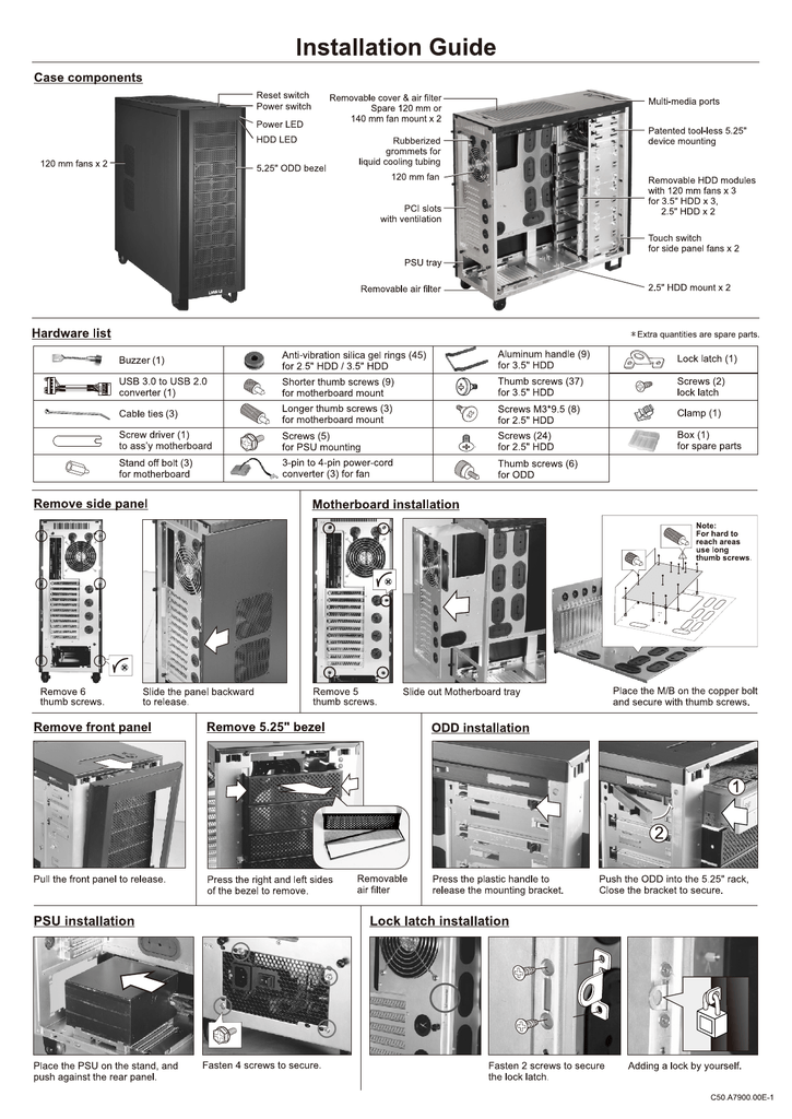 Lian Li Case Spare Parts 4K Wallpapers Review