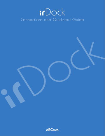 Arcam irDock Manual | Manualzz