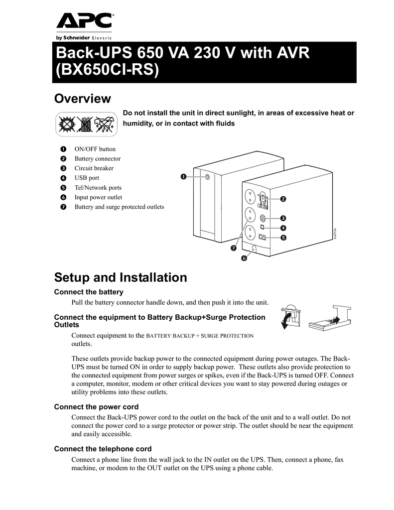 Apc back ups cs 650 схема ремонт