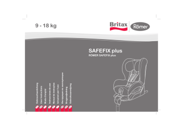 Römer SAFEFIX PLUS - ANNEXE 11, Safefix Plus Инструкция по применению | Manualzz