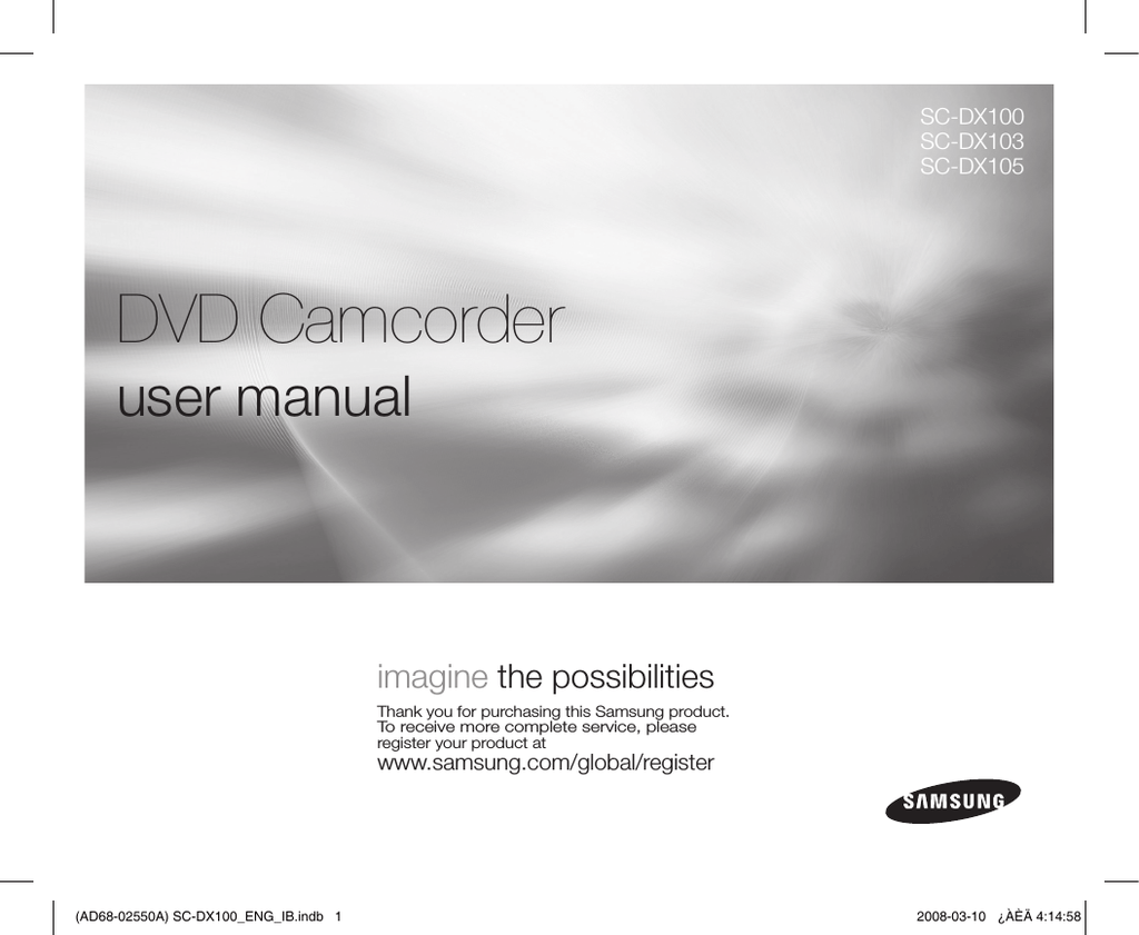 samsung sc-dx103 dvd camcorder manual samsung sc-dx103 dvd camcorder manual