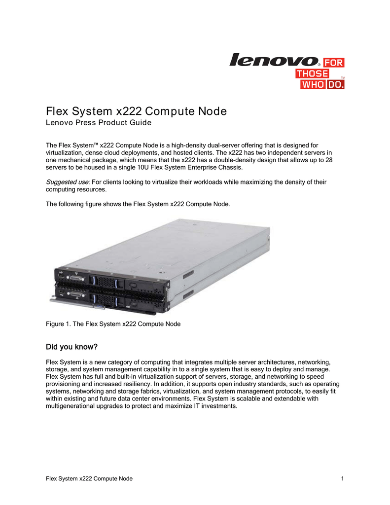 90Y3105 32GB PC3L-10600L Load Reduced Memory Flex System x240 Compute Node
