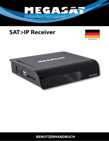 Megasat SAT>IP Receiver User manual | Manualzz