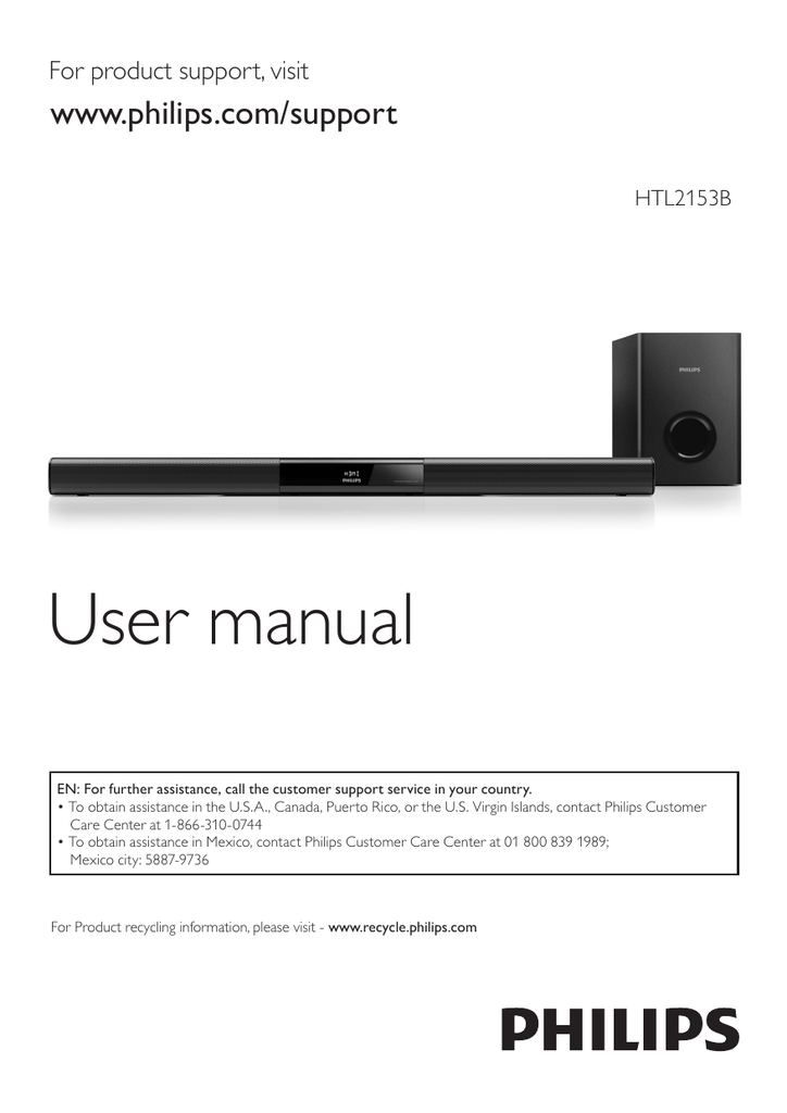 philips soundbar htl2153b
