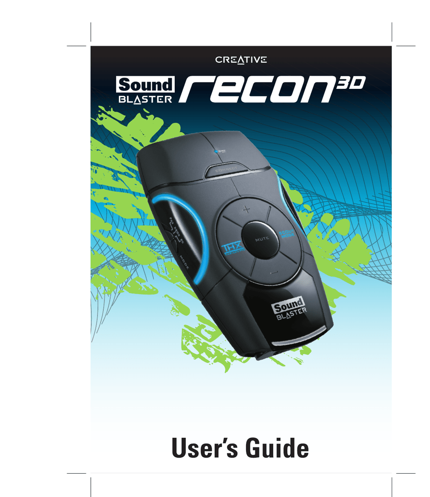 sound blaster recon3d driver update mutes