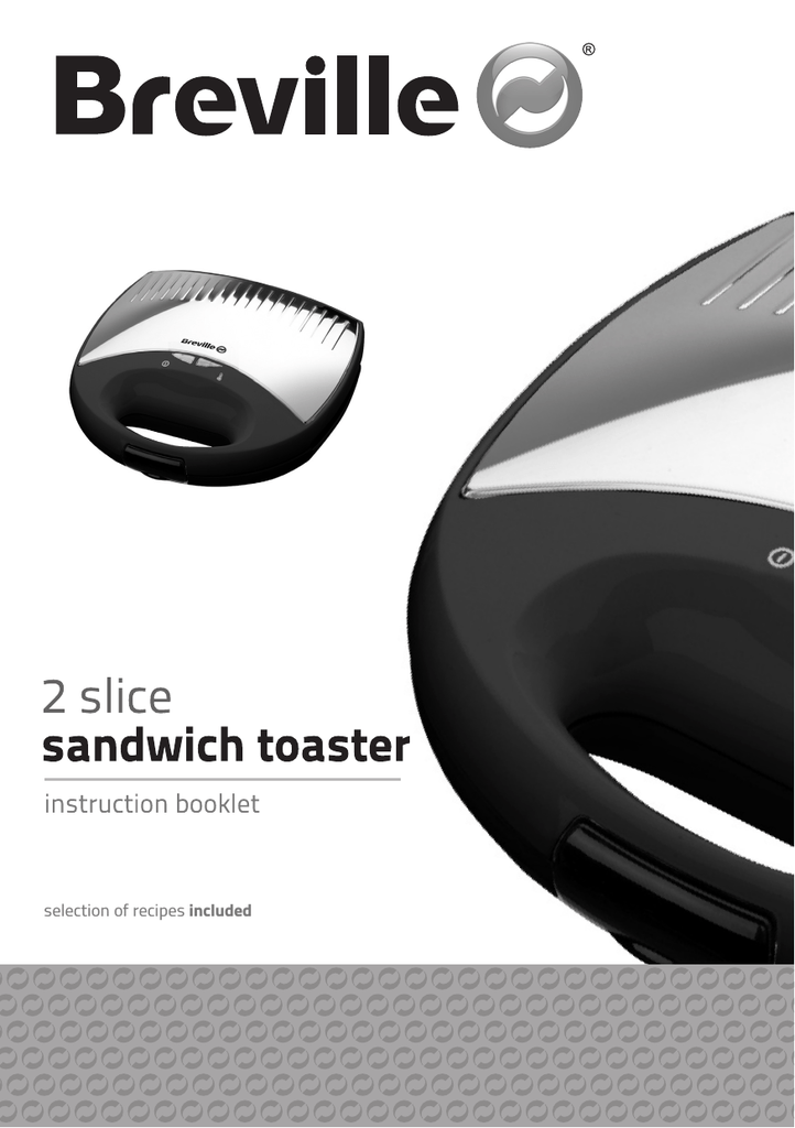 Breville VST038 toaster Instructions 