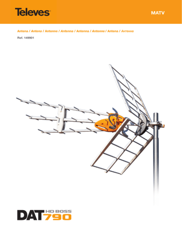 Televes DAT BOSS 790 UHF Specification | Manualzz