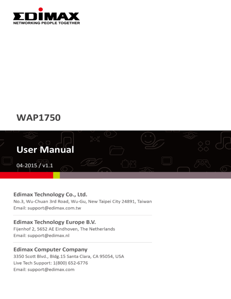 Edimax Wap1750 User Manual Manualzz
