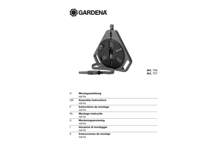 Gardena Roll Fix 757 User Manual Manualzz