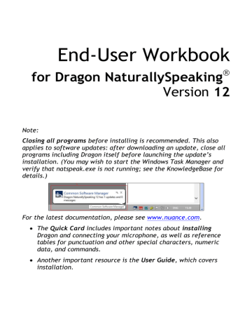 outlook 2013 commands in dragon naturallyspeaking 12
