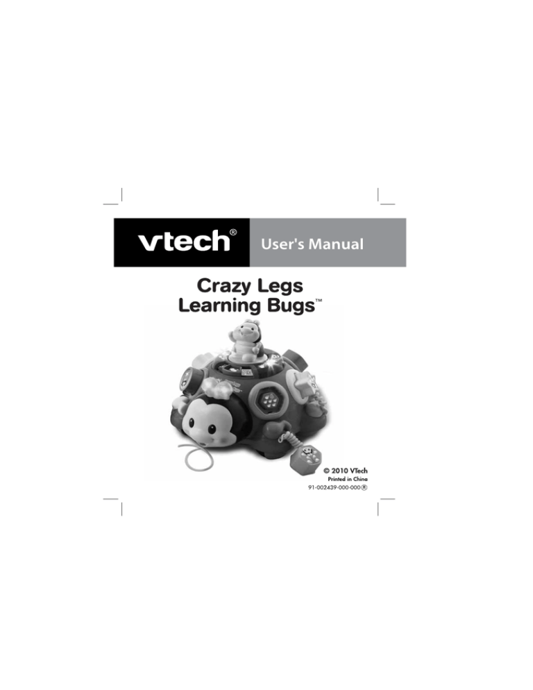 vtech learning bug